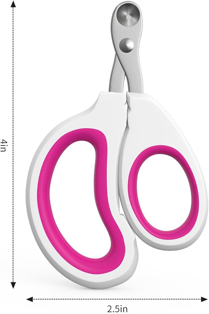 Cat Specific Nail Clipper, Avoiding Excessive Cutting, Suitable for Beginners. It Can Also be Used for Small Animals Such as Birds, Hamsters, Rabbits, Hedgehogs, Ferrets, Guinea Pigs, Etc.-Mewly Pet