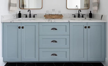 khtumeware 10 Pack 2-1/2" Drawer Pulls Oil Rubbed Bronze Cabinet Cup Pulls Kitchen Hardware Cabinet Handles Drawer Handles Knobs 2.5 inch Hole Center