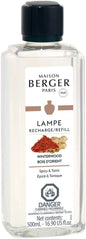 MAISON BERGER - Winterwood - Lampe Berger Fragrance Refill for Home Fragrance Oil Diffuser - 16.9 Fluid Ounces - 500 milliliters