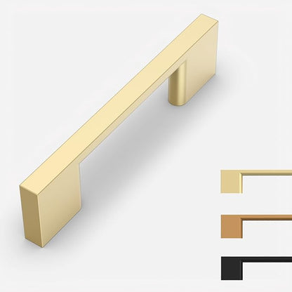 10 Pack Gold Cabinet Pulls 3 Inch Cabinets Handles Kitchen Hardware for Cabinets Gold Drawer Pulls