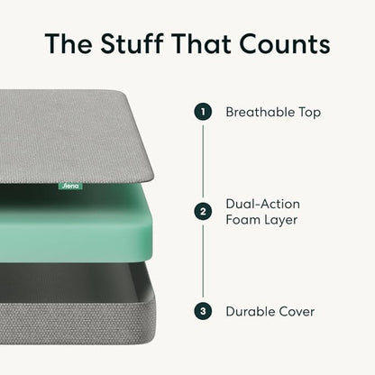 Siena 6" Twin Foam Mattress - Medium Firm - 180 Night Trial - Premium Pressure-Relieving Layers - 10 Year Warranty - Mattress in a Box - CertiPUR-US Certified