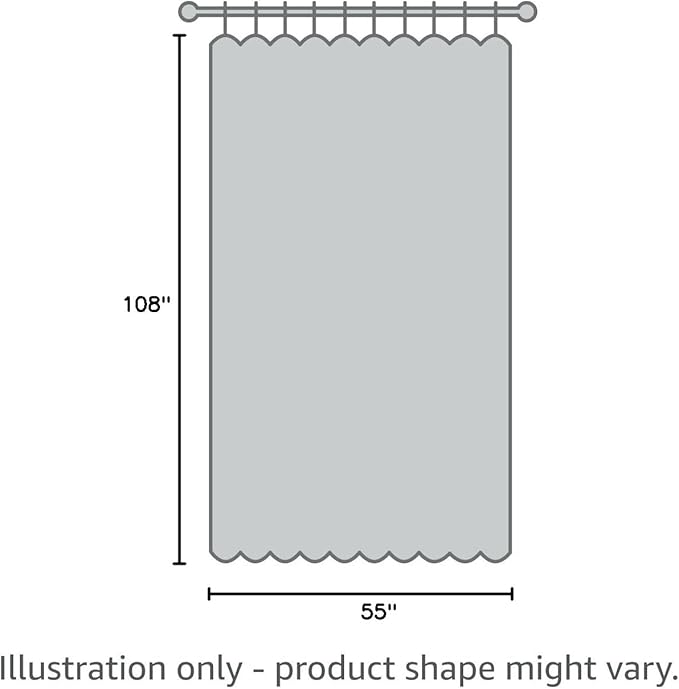 NICETOWN Sleek Blackout Curtains 108 inches Length for Windows, 2 Panels, Gold Brown, W55 x L108 -Inch, Noise Reducing and Block Draft Panels for Door Doorway Laundry Office Luxury Decor Theme