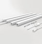 Under Cabinet Lighting Plug in, 24 Inch 4 Pcs, Linkable AC120V 3CCT 3000K/4000K/5000K Ultra Slim, LED Under Cabinet Lights for Counter Light, Kitchen, Shelf, Sink, Workshop, Desk, White