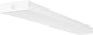 hykolity 4FT LED Wraparound Light, 40W, 4400lm, 4000K, [2-lamp 32W Fluorescent Equiv.], 4 Foot LED Wrap Light Fixture, Flush Mount Office Ceiling Light for Garage, Office, Kitchen, ETL Listed