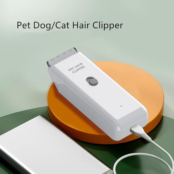 Blade Replacement & Charged Cable for Pet Hair Trimmers,1 Replacement Blade & 1 Replacement Cable for Dog Shavers-Mewly Pet