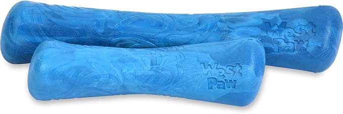 WEST PAW Seaflex Drifty Dog Toy – Machine Washable Dog Toys for Moderate Chewers – Eco-Friendly Zogoflex Toys for Dogs – Perfect for Gnawing, Fetch, Catch, Pet Training – 5.75" Small, Surf-Mewly Pet