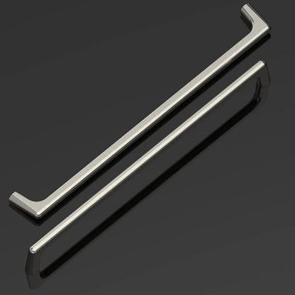 Amerdeco 10 Pack Brushed Satin Nickel Cabinet Pulls 10 Inch(256MM) Hole Centers Kitchen Cabinet Handles Hardware Kitchen Handles for Cabinets Cupboard Handles Drawer Pulls ZH0041