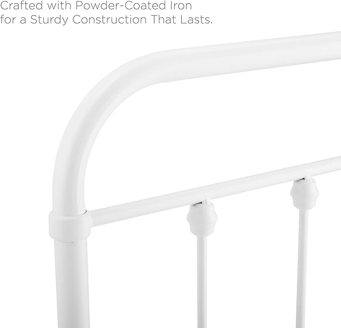 Modway Sage Adjustable, White, Queen