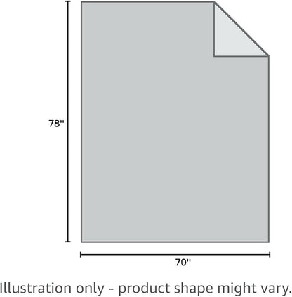 Tuddrom Decorative Extra Soft Faux Fur Throw Blanket 70"x78",Solid Reversible Fuzzy Lightweight Long Hair Shaggy Blanket,Fluffy Cozy Plush Fleece Comfy Microfiber Blanket for Couch Sofa Bed,Khaki