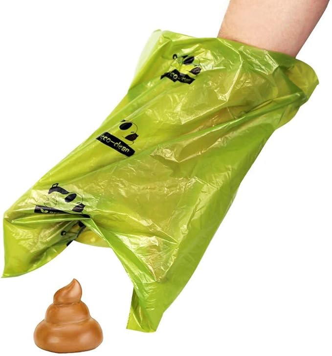 ECO-CLEAN Dog Poop Bags, 24 Rolls/360 Bags with Dispenser, Dog Waste Bags, Unscented, Leak-Proof, Easy Tear-Off-Mewly Pet