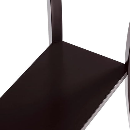 ChooChoo Narrow Console Table, Chic Accent Sofa Table, Entryway Table, Espresso