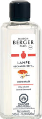 Creme Brulee | Lampe Berger Fragrance Refill by Maison Berger | for Home Fragrance Oil Diffuser | Purifying and perfuming Your Home | 16.9 Fluid Ounces - 500 milliliters | Made in France