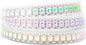 BTF-LIGHTING WS2812B IC RGB 5050SMD Pure Gold Individual Addressable LED Strip 3.28FT 144LED 144Pixel/m Flexible Full Color IP67 DC5V for DIY Chasing Color Project(No Adapter or Controller)