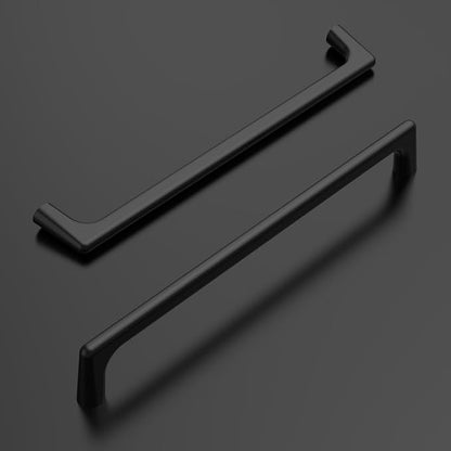 Amerdeco 10 Pack Matte Black Cabinet Pulls 7.5 Inch(192MM) Hole Centers Kitchen Cabinet Handles Hardware Kitchen Handles for Cabinets Cupboard Handles Drawer Pulls ZH0041