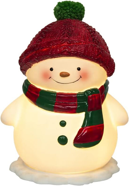 Scentsationals Wax Melt Warmer for Scented Wax Melts - Christmas Holiday Collection Jimbo Snowman - Candle Melter for Fragrance Cubes and Tarts