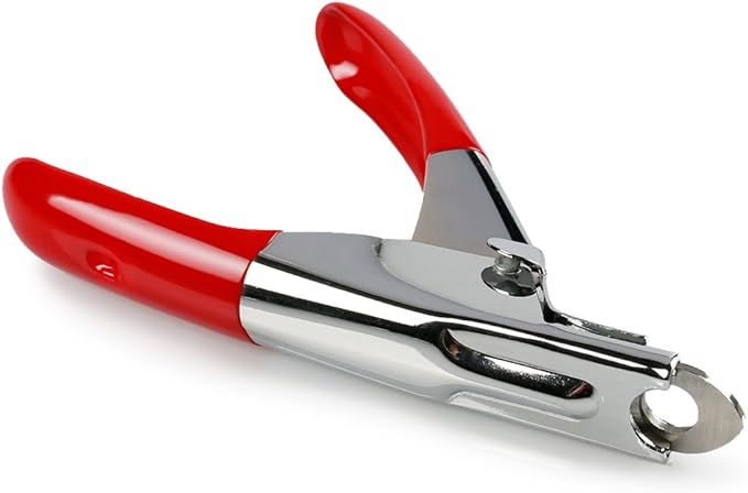 Dog Cat Pets Nail Clippers, Professional Pets Claw Trimmer with Free Nail File, Sharp Stainless Steel Blade, Sturdy Non Slip Handles - for Safe, Professional at Home Grooming-Mewly Pet