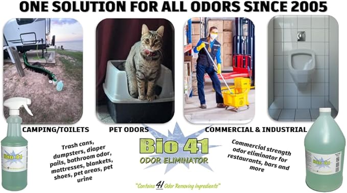 Odor Eliminator - Commercial Strength Odor Eliminator - Neutralizer - Deodorizer - Smell Remover - One Gallon-Mewly Pet