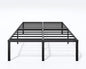 Metal Bed Frame King Size - 18 Inch Heavy-Duty King Platform Bed Frame No Box Spring Needed, Easy Assembly, Noise-Free, Sturdy Mattress Foundation, Underbed Storage Space