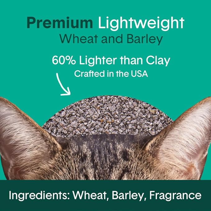 Boxie Gently Scented Cat Litter, Lightweight 30-Day Odor Control, Clumping, 11.5lb-Mewly Pet