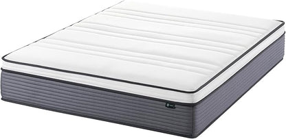 ZINUS 12 Inch True Support Hybrid Mattress [New Version], Full, Fiberglass Free, Medium Feel, Motion Isolation, Certified Safe Foams & Fabric, Mattress in A Box