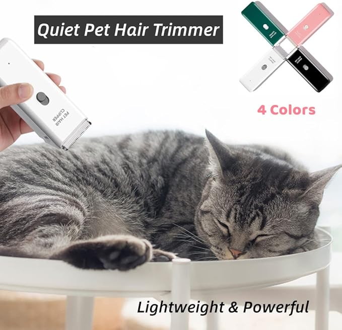 Blade Replacement & Charged Cable for Pet Hair Trimmers,1 Replacement Blade & 1 Replacement Cable for Dog Shavers-Mewly Pet