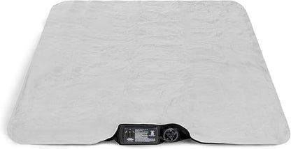 SoundAsleep Products Dream Series Luxury Air Mattress, ComfortCoil Technology, Built-in High Capacity Pump for Home Camping- Double Height, Adjustable, Inflatable Blow Up (California King XL)