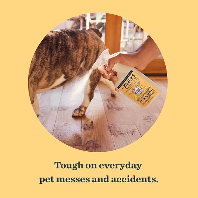 Mrs. MEYER'S CLEAN DAY Pet Multi-Surface Cleaner, Orange Blossom Scent, 16oz-Mewly Pet