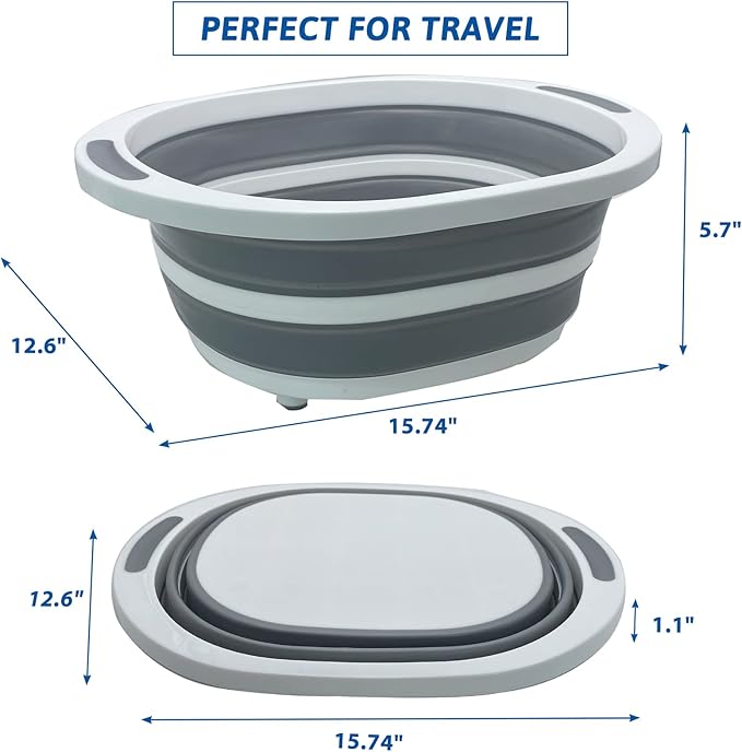 Fhiny Open Cat Litter Box, Small Litter Box for Kittens Low Entry Kitty Potty Pan Foldable Travel Toilet Waterproof for Indoor Small Pet Senior Cats 15.7"×12.5"-Mewly Pet