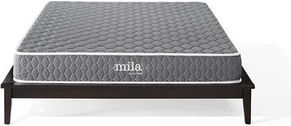 Modway Mila Firm 8" Fiberglass Free Memory Foam Queen Mattress