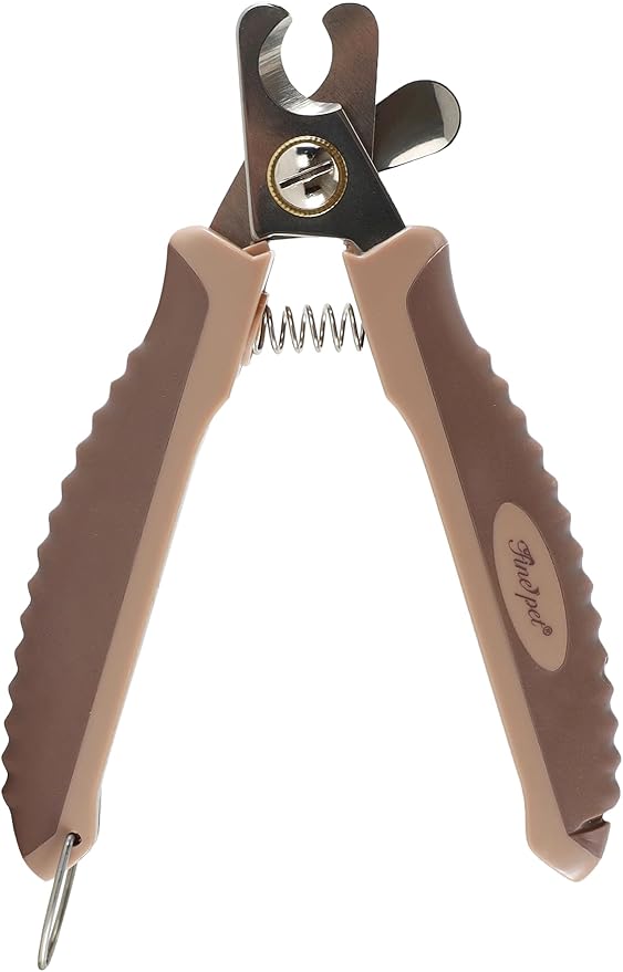 Dog Nail Clippers for Medium or Large Dogs Pet Nail Trimmers Pet Grooming Clippers with Safety Guard to Avoid Over Cutting M-Mewly Pet