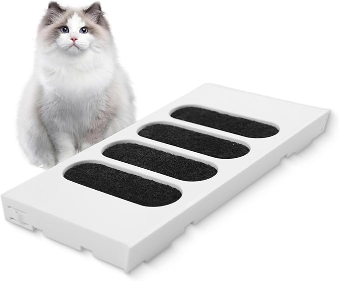 CATLINK Filter Box for Automatic Self-Cleaning Cat Litter Box, Reduce Odor, 2 Filters Inside, Simple Disassembly, for Scooper Young & Scooper Luxury PRO-Mewly Pet
