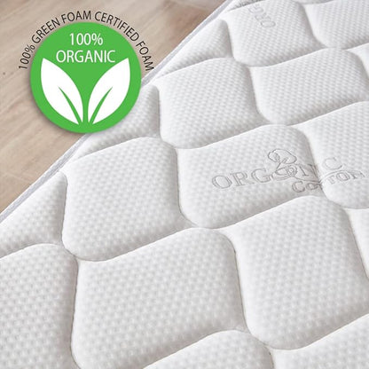 Oliver & Smith California King Mattress - 10 Inch Hybrid Cal King Mattress - Independent Coil System & High Density Premium Cold Foam with Breathable Polyester Cover - Comfort Tight Top- Medium Firm