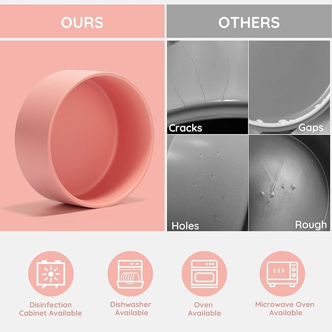 SPUNKYJUNKY Ceramic Dog and Cat Bowl with Wood Stand Non-Slip Matte Glaze Weighted Food Water Set for Cats &Small Dogs 13.5 OZ-Mewly Pet