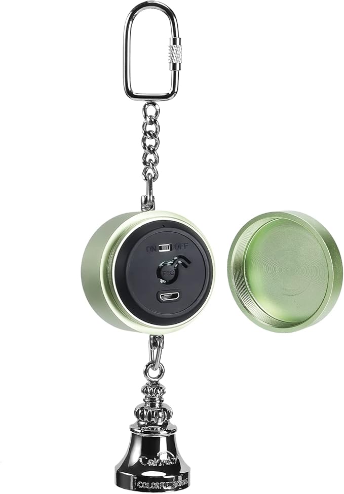 Colorday Bird Toys Parrot Talking Coach & Interactive Voice Bell for Parakeet, African Grey, Amazon Parrots, Quaker, Cockatiel, Conure (Green)-Mewly Pet