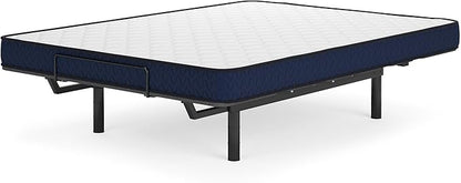 Signature Design by Ashley Full Size Medium Firm 6 Inch Memory Foam Mattress with Breathable Quilted Cover, Fiberglass Free, Mattress in A Box
