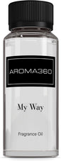Aroma360 - My Way Fragrance Oil Blend | Hotel Inspired for Luxury Essential Oil Diffusers | Aromatherapy Scent Diffuser Oil | Lush Sandalwood, Warm Cedar, and Delicate Florals. - 120ML