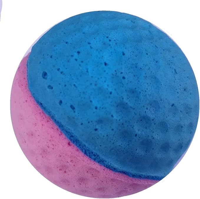 YnFag Foam Balls Soccer Balls Cat Toys for Indoor Cats (12Pcs Two-Color Golf)-Mewly Pet