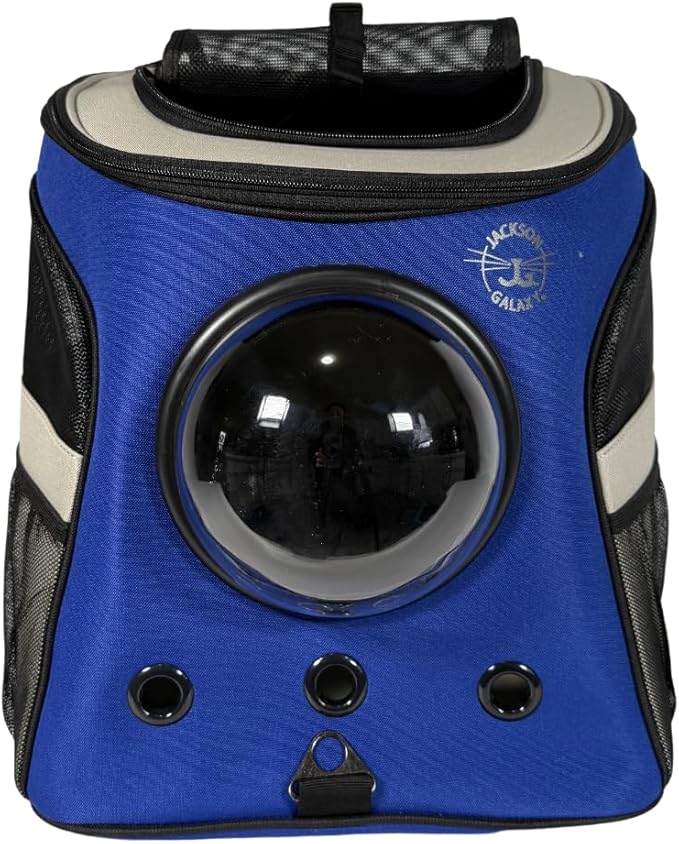 Your Cat Backpack Carrier Bag - Jackson Galaxy Airline Approved Cat Carrier with Space Capsule Bubble for Small Cats, Kitten - Premium Cat Carrier Backpack for Outdoor, Travel, Hiking, Pet Supplies-Mewly Pet