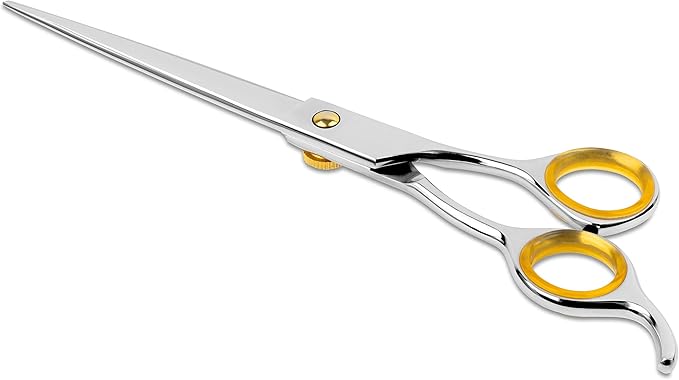 Sharf Gold Touch 440c Japanese Stainless Steal Pet Grooming Shear, 8.5 Inch Straight-Mewly Pet