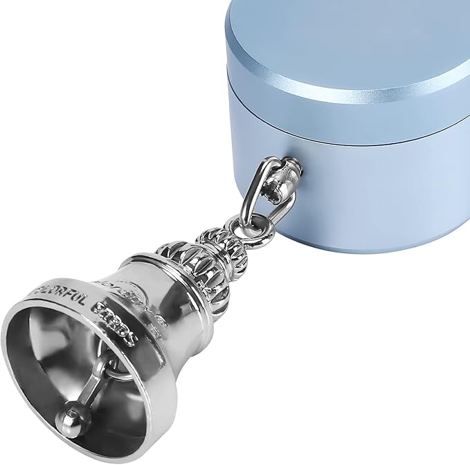 Colorday Bird Toys Parrot Talking Coach & Interactive Voice Bell for Parakeet, African Grey, Amazon Parrots, Quaker, Cockatiel, Conure (Green)-Mewly Pet