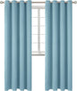 BGment Room Darkening Curtains 95 Inches Long - Grommet Thermal Insulated Drapes Window Treatment Curtains for Bedroom, 2 Panels, 52 x 95 Inch, Greyish Blue