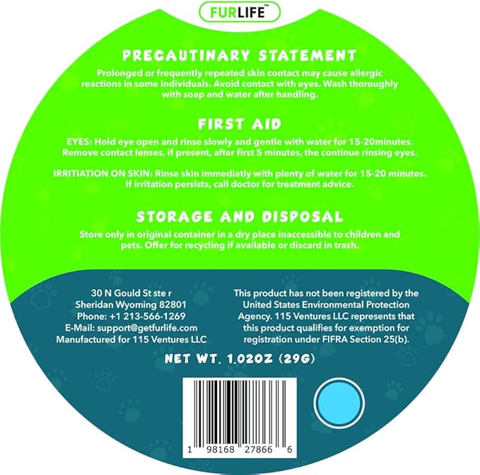 FurLife Flea and Tick Collar for Dogs – Waterproof Blue Dog Collar, Pet Supplies for Tick and Flea Prevention for Dogs, Safe for All Breeds-Mewly Pet