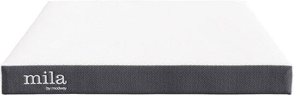 Modway Mila Firm 6" Fiberglass Free Memory Foam Full Mattress