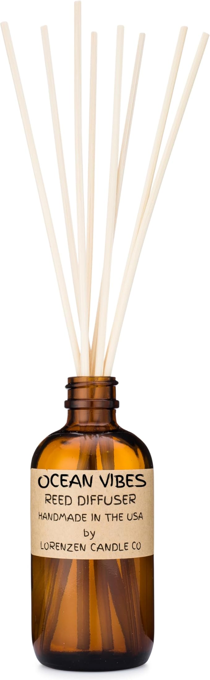 Ocean Vibes Reed Diffuser Set | Handmade in the USA by American Workers | Lasts For 2-3 Months |
