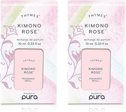 Thymes Kimono Rose Pura Smart Home Plug-in Diffuser Refills - Pack of 2
