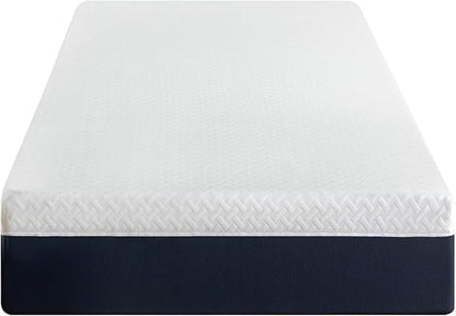 ZINUS 12 Inch Twin Cooling Comfort Hybrid Mattress [New Version], Fiberglass Free, Medium Firm Feel, Motion Isolation, Certified Safe Foams & Fabric