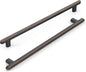 10 Pack 10 Inch(254mm) Kitchen Cabinet Handles Oil Rubbed Bronze Cabinet Pulls Kitchen Cabinet Hardware Drawer Pulls for Cupboard Wardrobe