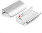 5 Pack 3 inch self Adhesive Cabinet pulls Silvery Finger pulls for cabinets Stick on Handles Concealed Cabinet Handles Edge pulls for cabinets Drawer Pull Seam Drawer Handles Flat pulls