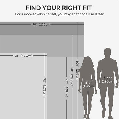 Exclusivo Mezcla Extra Large Fleece Throw Blanket for Couch, Sofa, 300GSM Super Soft and Warm Blankets, Ivory Throw All Season Use, Cozy, Plush, Lightweight, 50x70 Inches