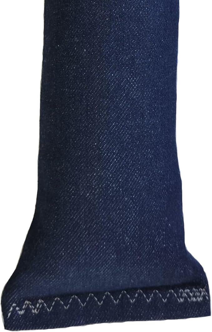 Extra Large 18" Catnip Kicker Toys/Kitty Kick Sticks/Cat-Nip Kick Sticks (Denim) (Kickers Filled with 1 oz Premium Canadian Catnip)-Mewly Pet